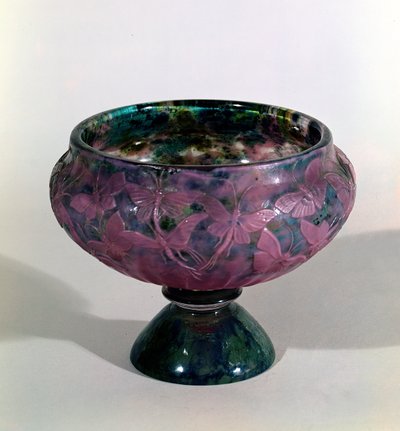 Cup Decorated with Butterflies and Winged Insects, Nancy, 1889 by Emile Galle